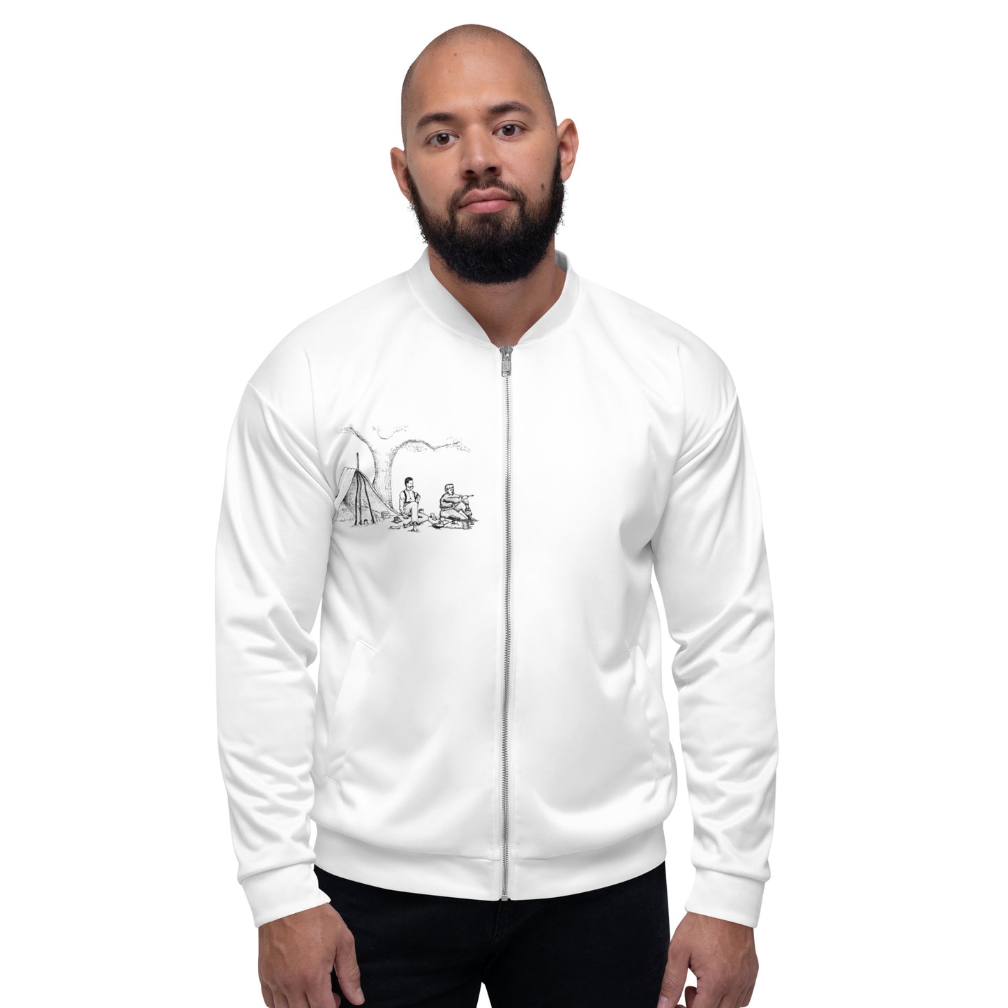 Let's Go Camping Bomber Jacket