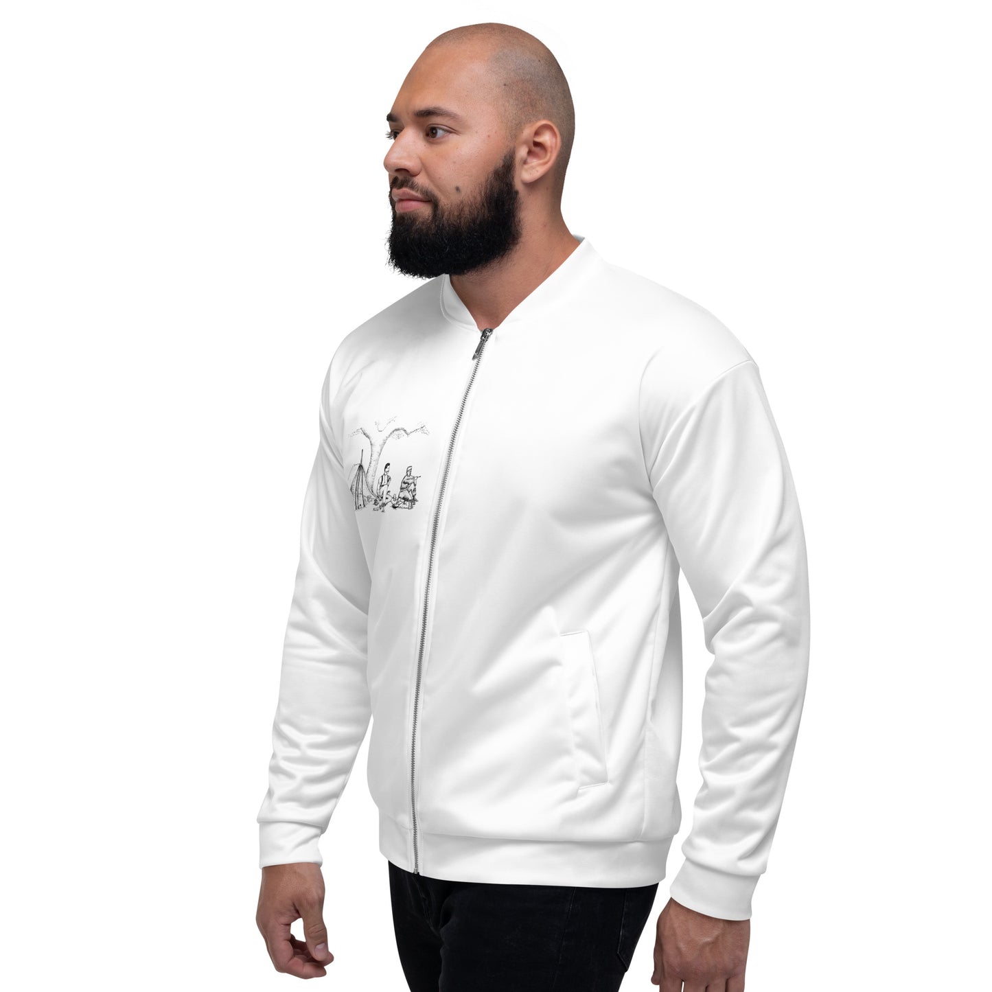 Let's Go Camping Bomber Jacket