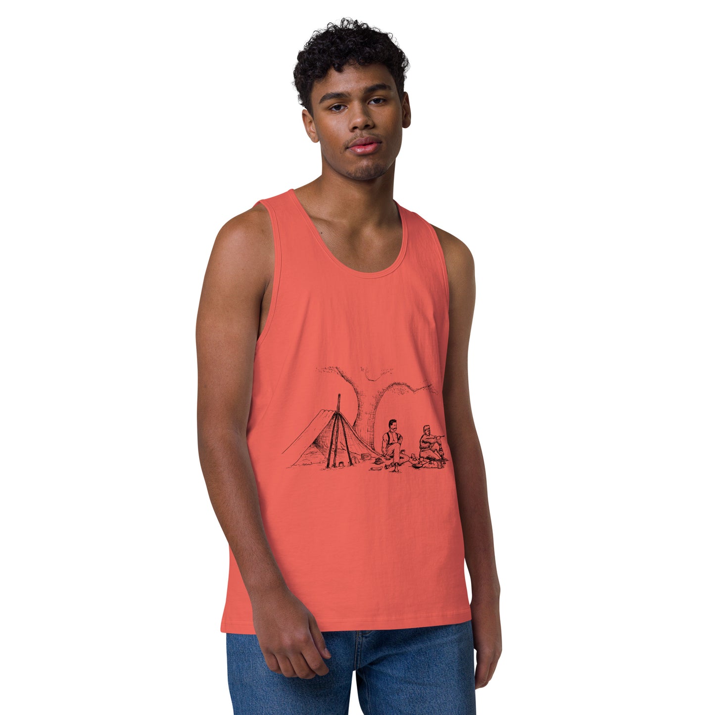 Let's Go Camping Tank Top