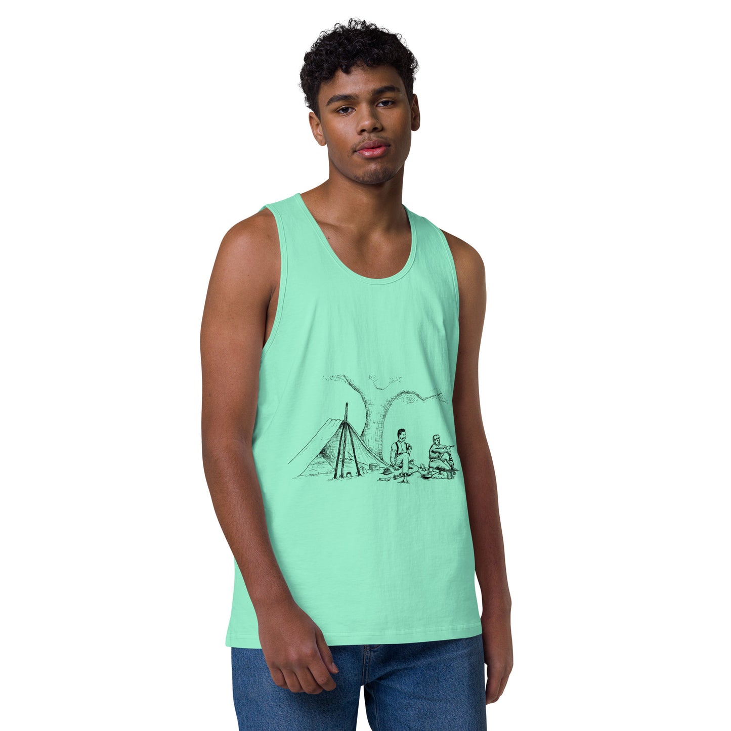 Let's Go Camping Tank Top