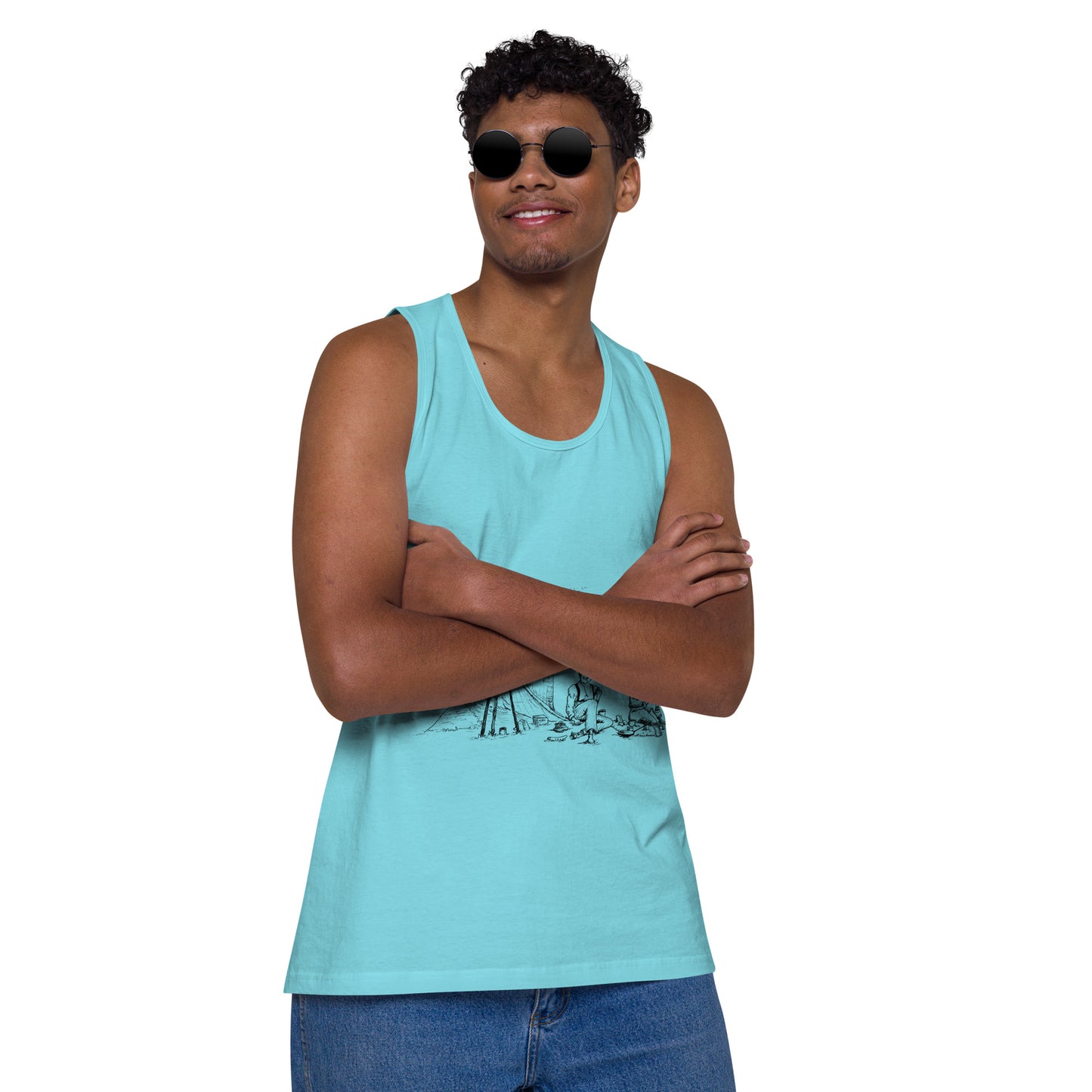 Let's Go Camping Tank Top