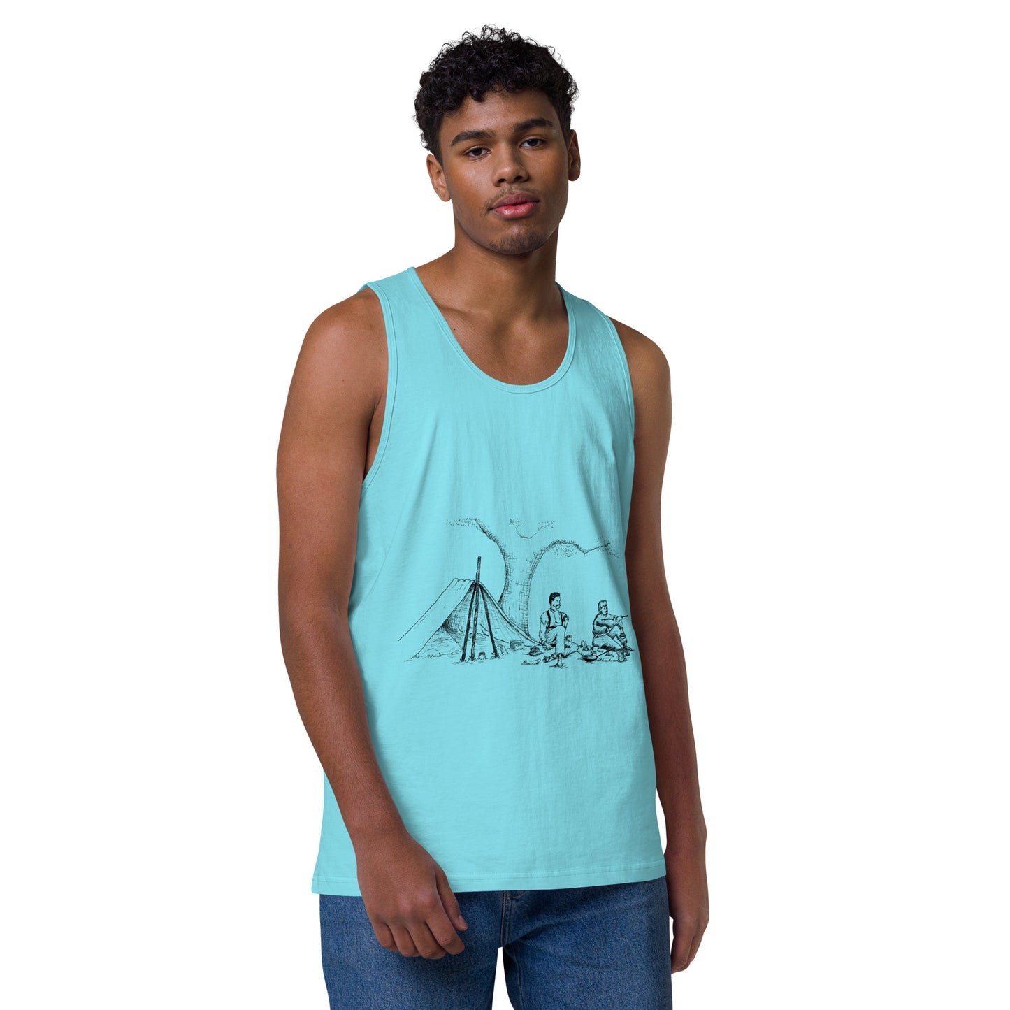 Let's Go Camping Tank Top