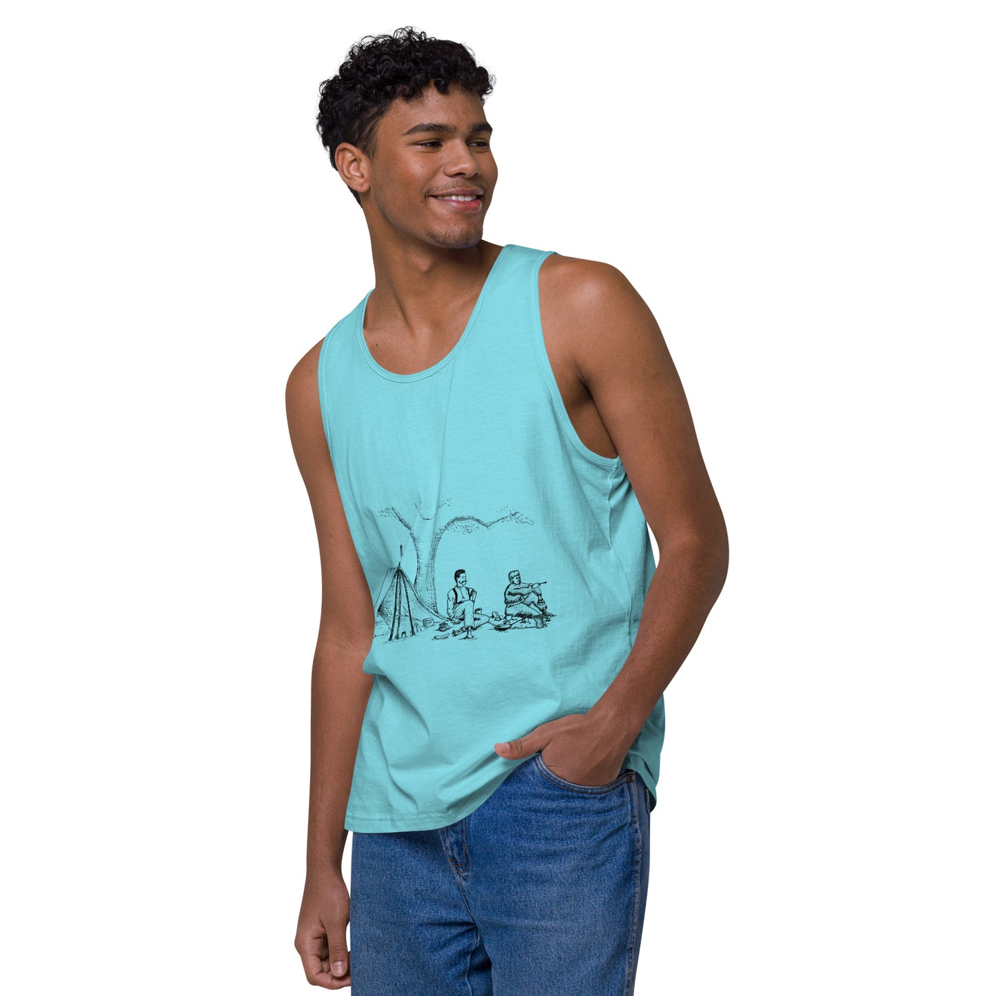 Let's Go Camping Tank Top