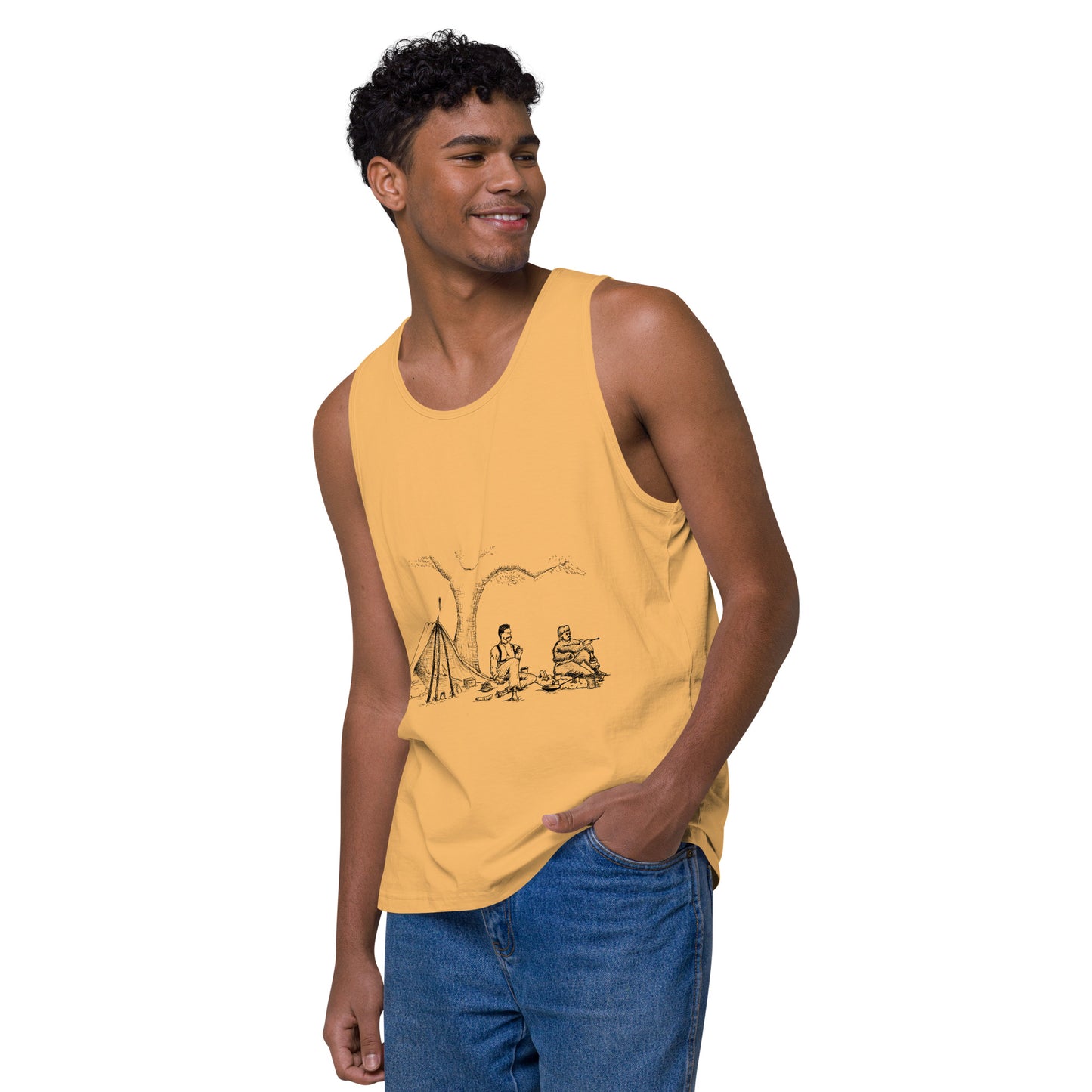 Let's Go Camping Tank Top