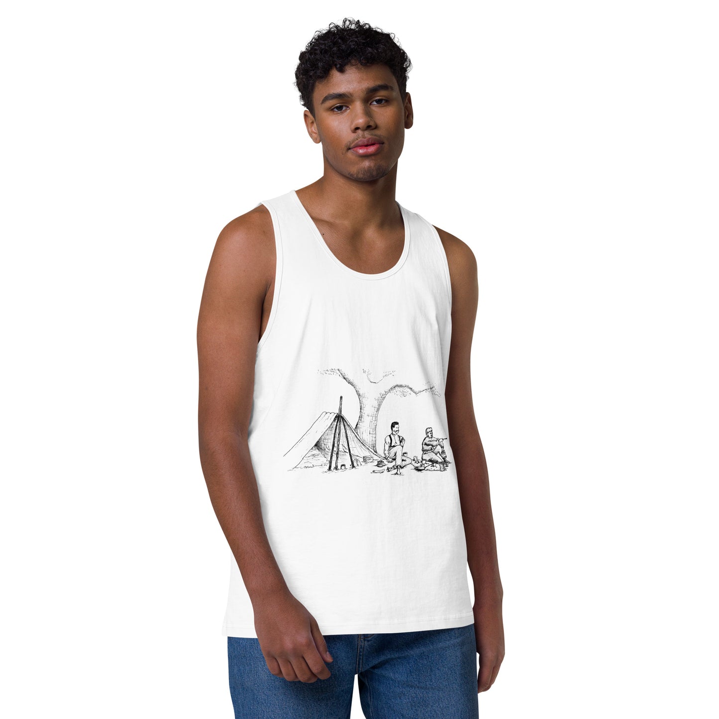 Let's Go Camping Tank Top